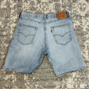 Men’s Levi's 501 Classic Light Blue Jean Shorts
